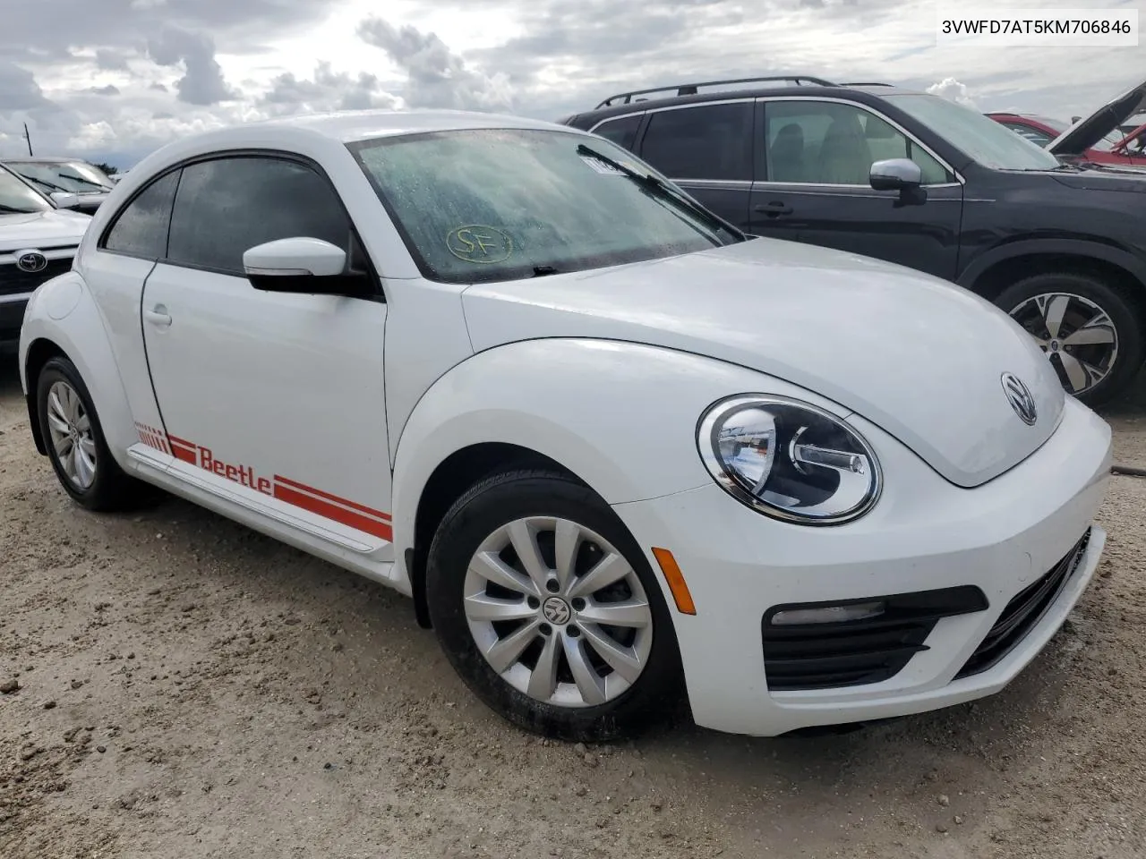 2019 Volkswagen Beetle S VIN: 3VWFD7AT5KM706846 Lot: 74254504