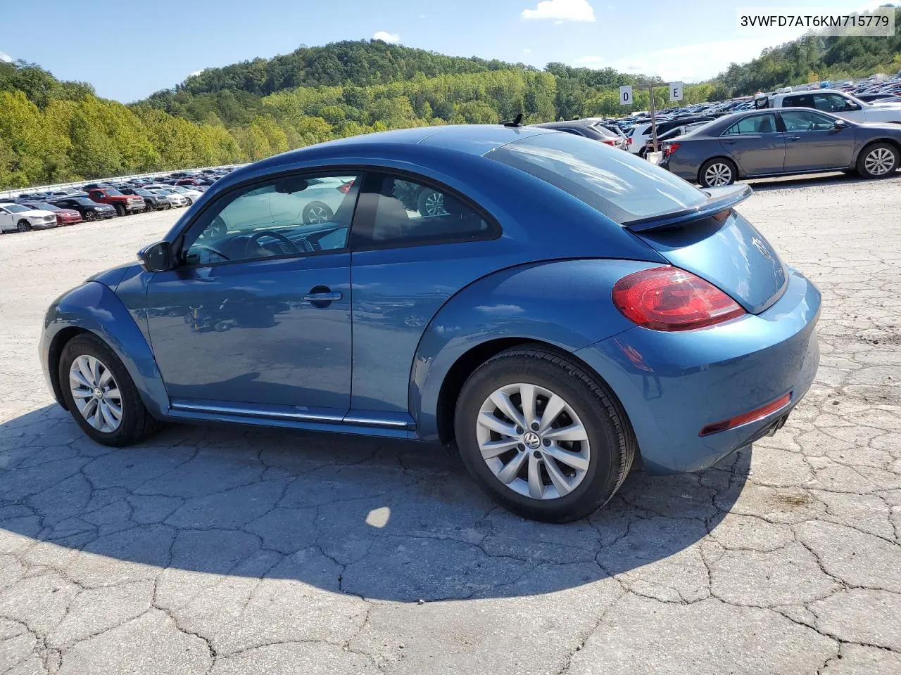 2019 Volkswagen Beetle S VIN: 3VWFD7AT6KM715779 Lot: 74257514