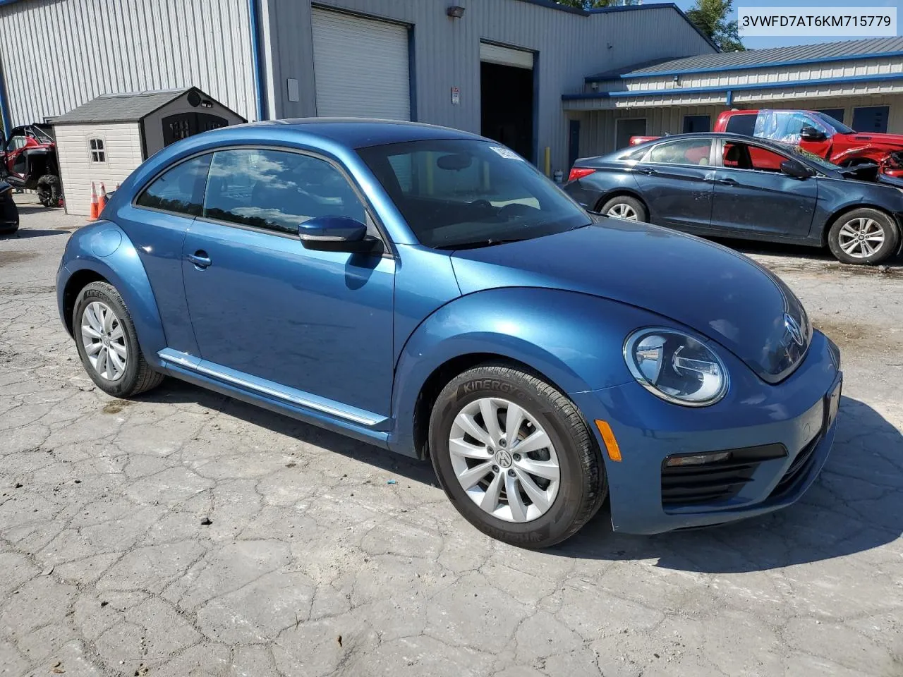 2019 Volkswagen Beetle S VIN: 3VWFD7AT6KM715779 Lot: 74257514