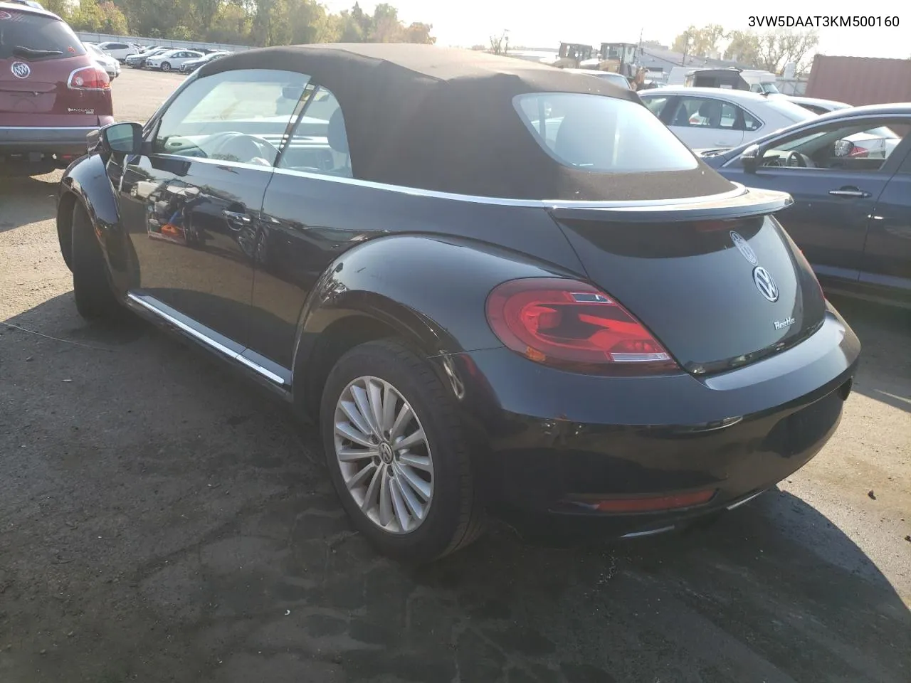 2019 Volkswagen Beetle S VIN: 3VW5DAAT3KM500160 Lot: 74517574