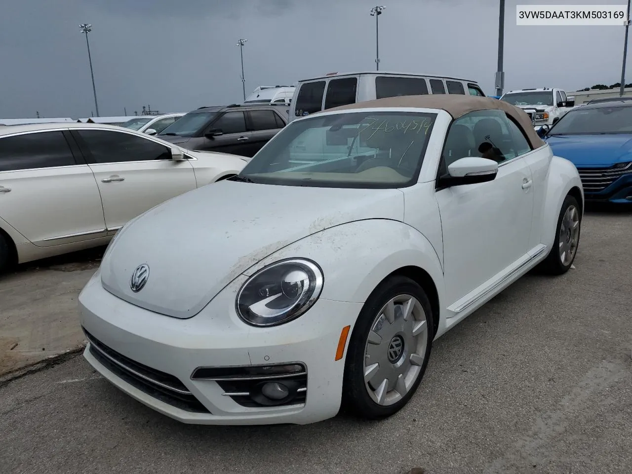 2019 Volkswagen Beetle S VIN: 3VW5DAAT3KM503169 Lot: 74604574