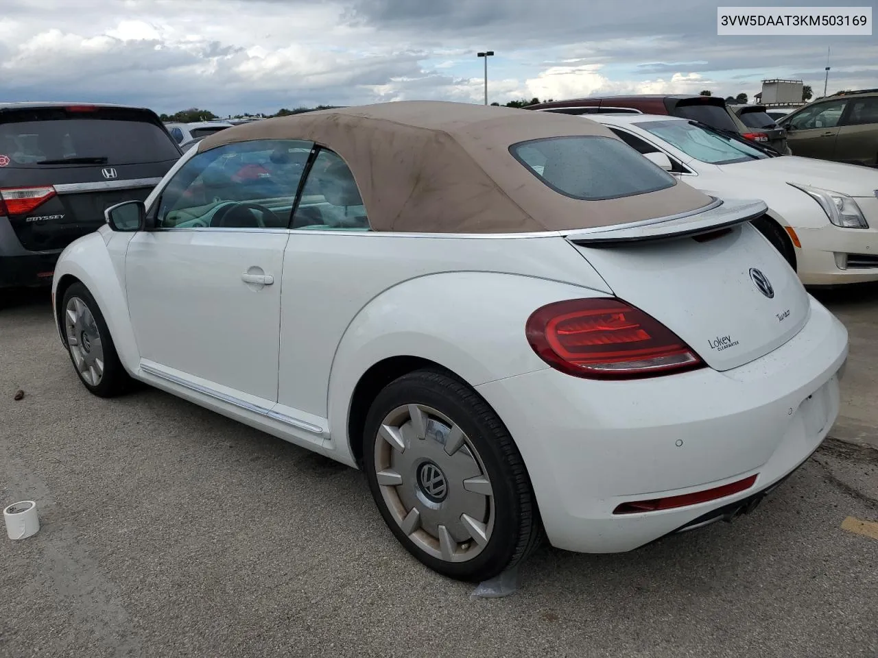 2019 Volkswagen Beetle S VIN: 3VW5DAAT3KM503169 Lot: 74604574