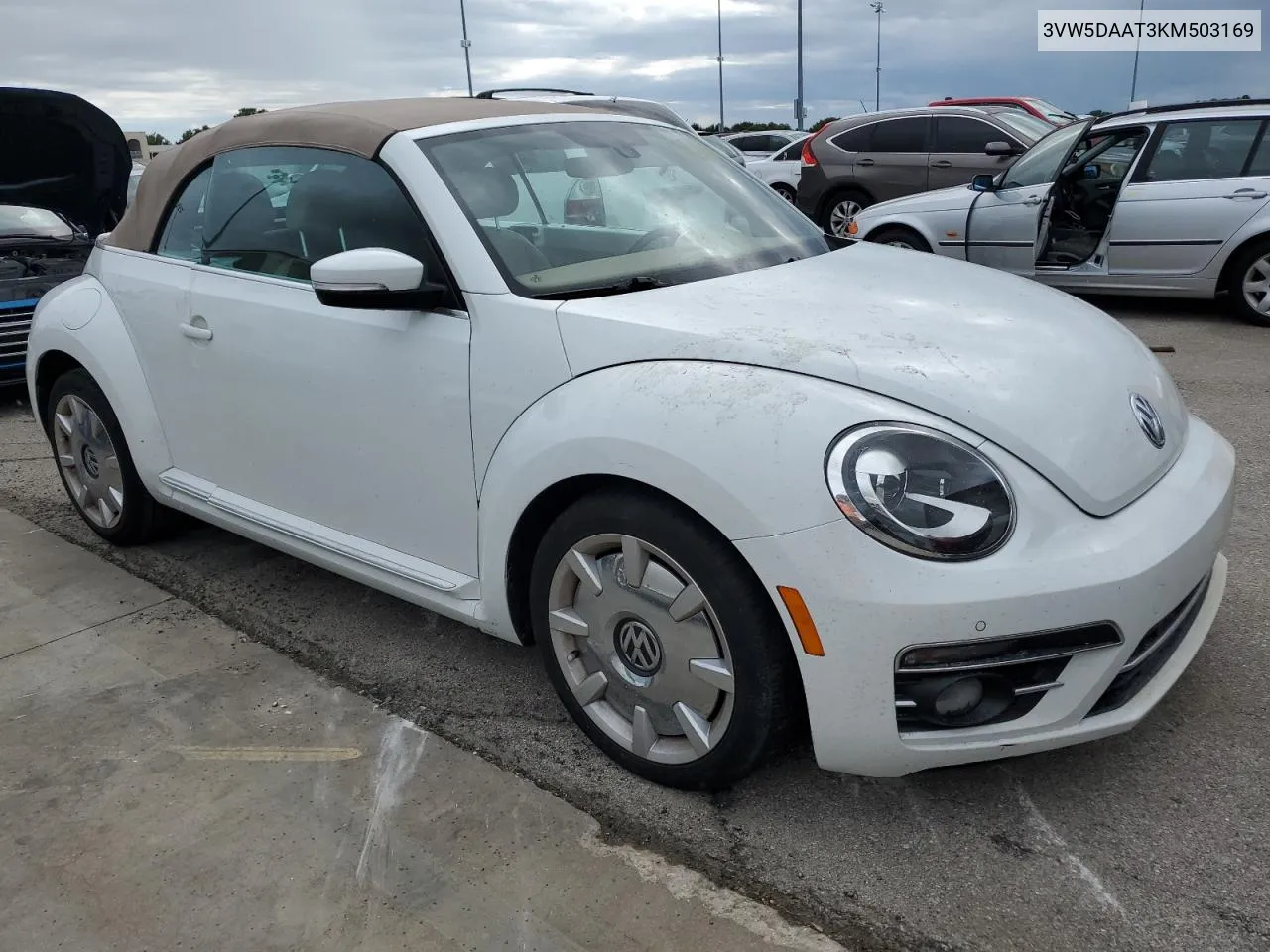 2019 Volkswagen Beetle S VIN: 3VW5DAAT3KM503169 Lot: 74604574