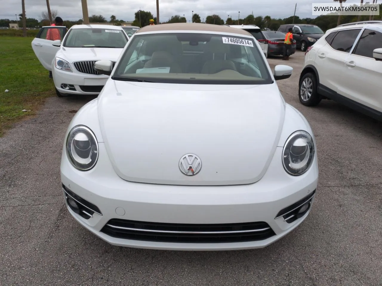 2019 Volkswagen Beetle S VIN: 3VW5DAAT6KM504705 Lot: 74605614