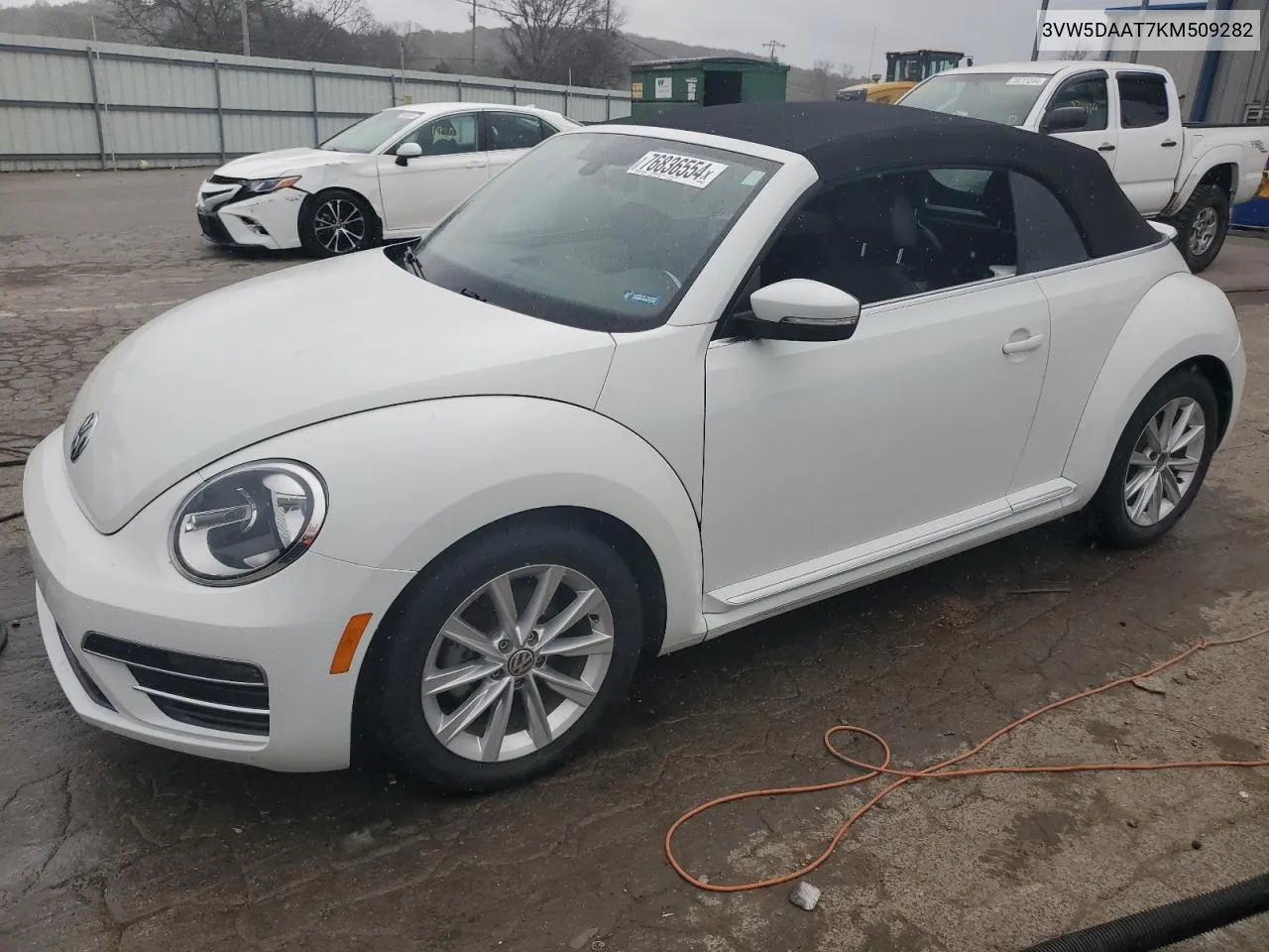 2019 Volkswagen Beetle S VIN: 3VW5DAAT7KM509282 Lot: 76836554