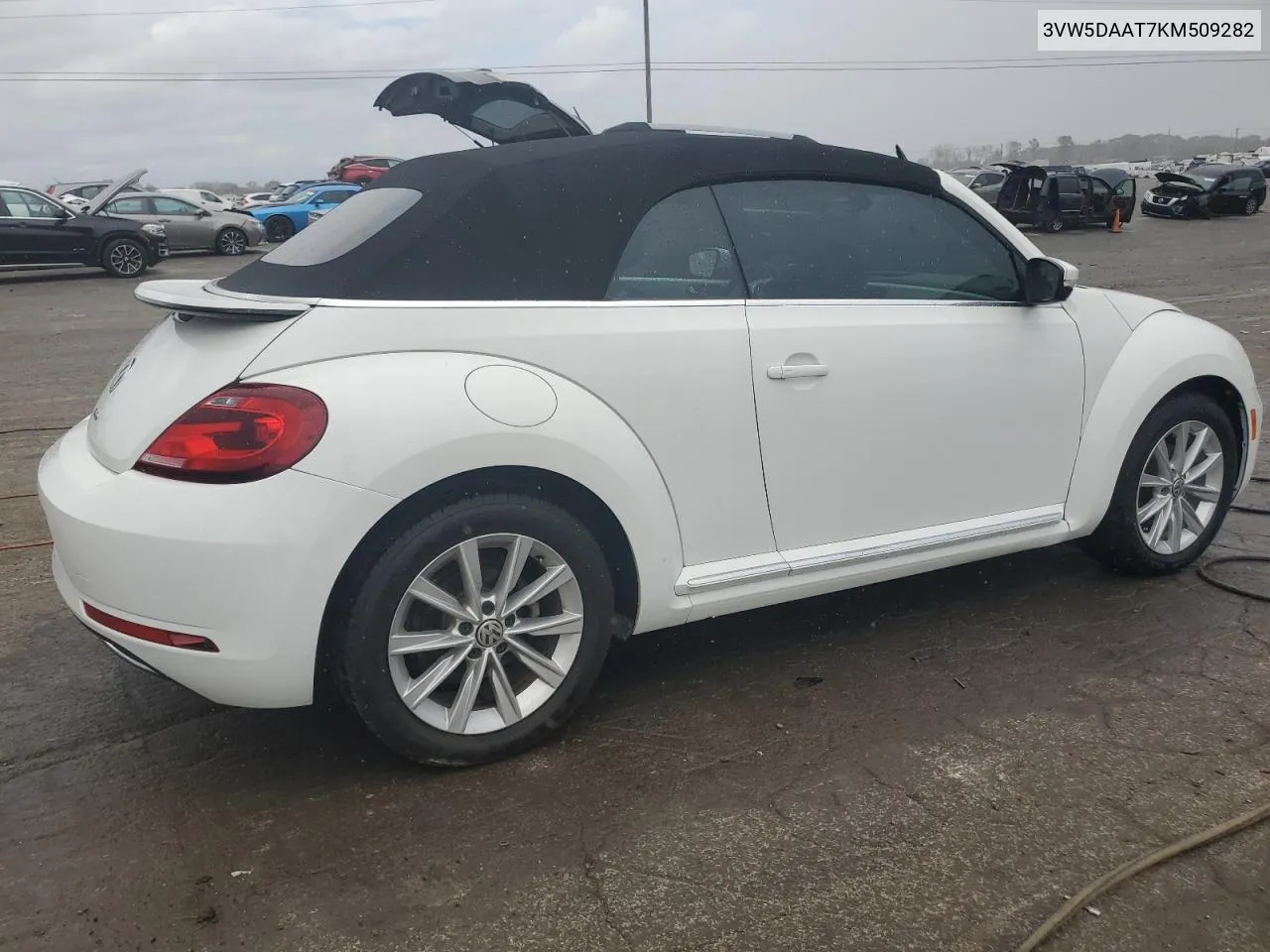 2019 Volkswagen Beetle S VIN: 3VW5DAAT7KM509282 Lot: 76836554