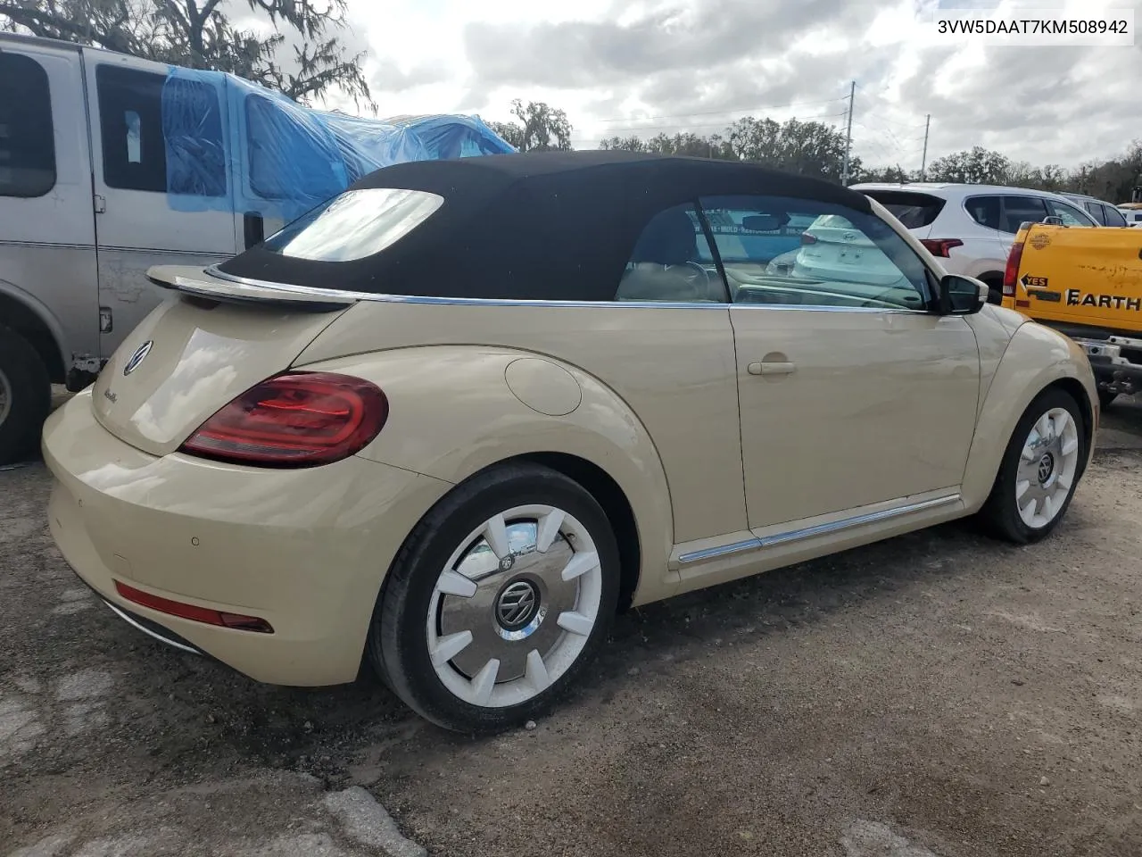 2019 Volkswagen Beetle S VIN: 3VW5DAAT7KM508942 Lot: 77936444