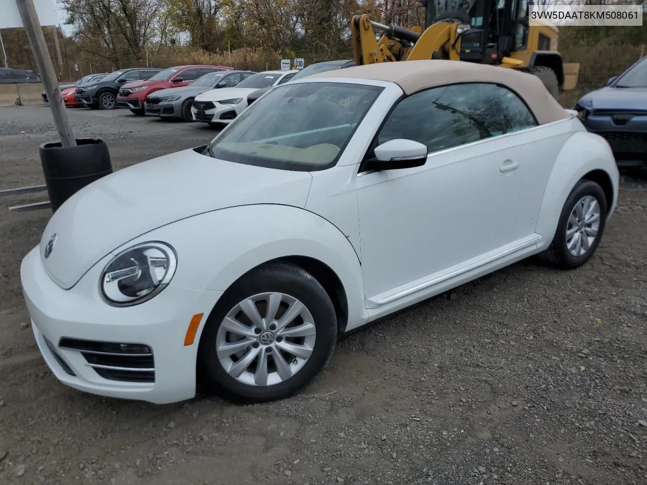 2019 Volkswagen Beetle S VIN: 3VW5DAAT8KM508061 Lot: 78068504