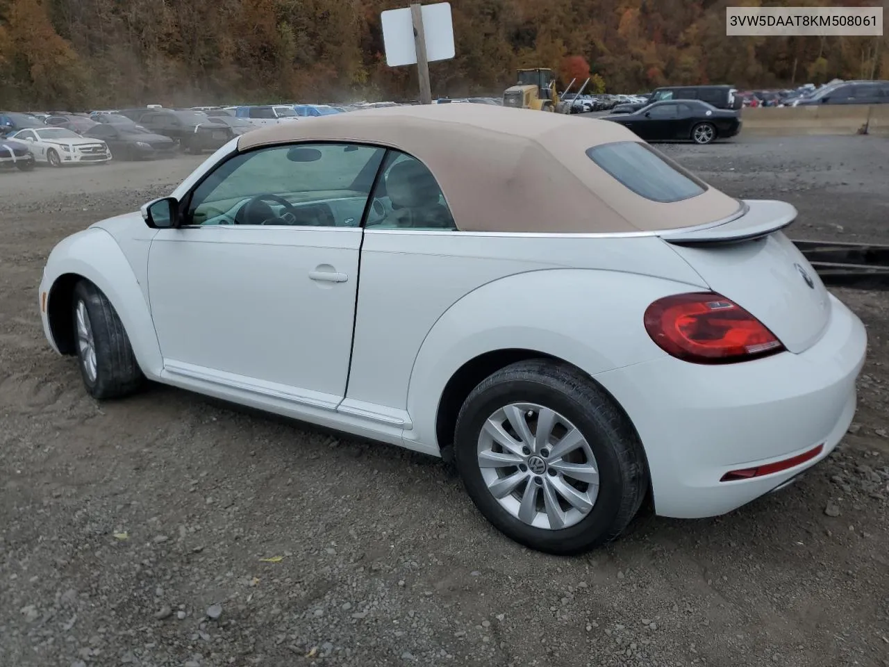 2019 Volkswagen Beetle S VIN: 3VW5DAAT8KM508061 Lot: 78068504