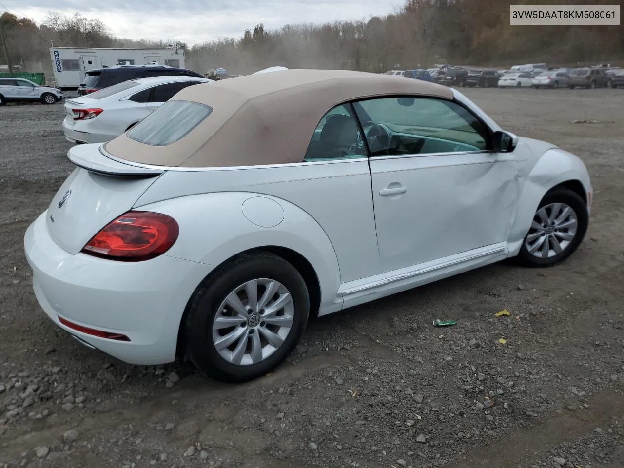 2019 Volkswagen Beetle S VIN: 3VW5DAAT8KM508061 Lot: 78068504