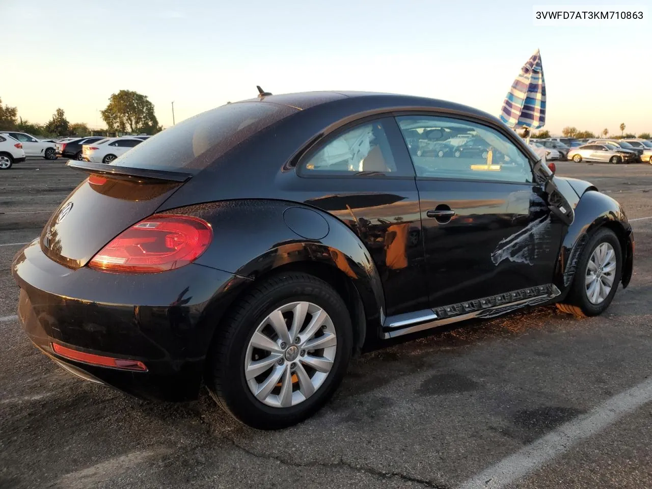 2019 Volkswagen Beetle S VIN: 3VWFD7AT3KM710863 Lot: 79176004