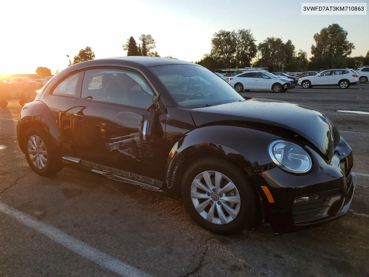 2019 Volkswagen Beetle S VIN: 3VWFD7AT3KM710863 Lot: 79176004