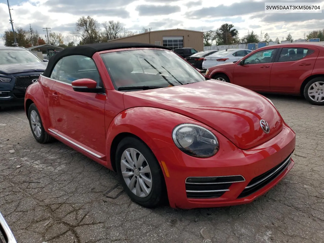 2019 Volkswagen Beetle S VIN: 3VW5DAAT3KM506704 Lot: 79780004