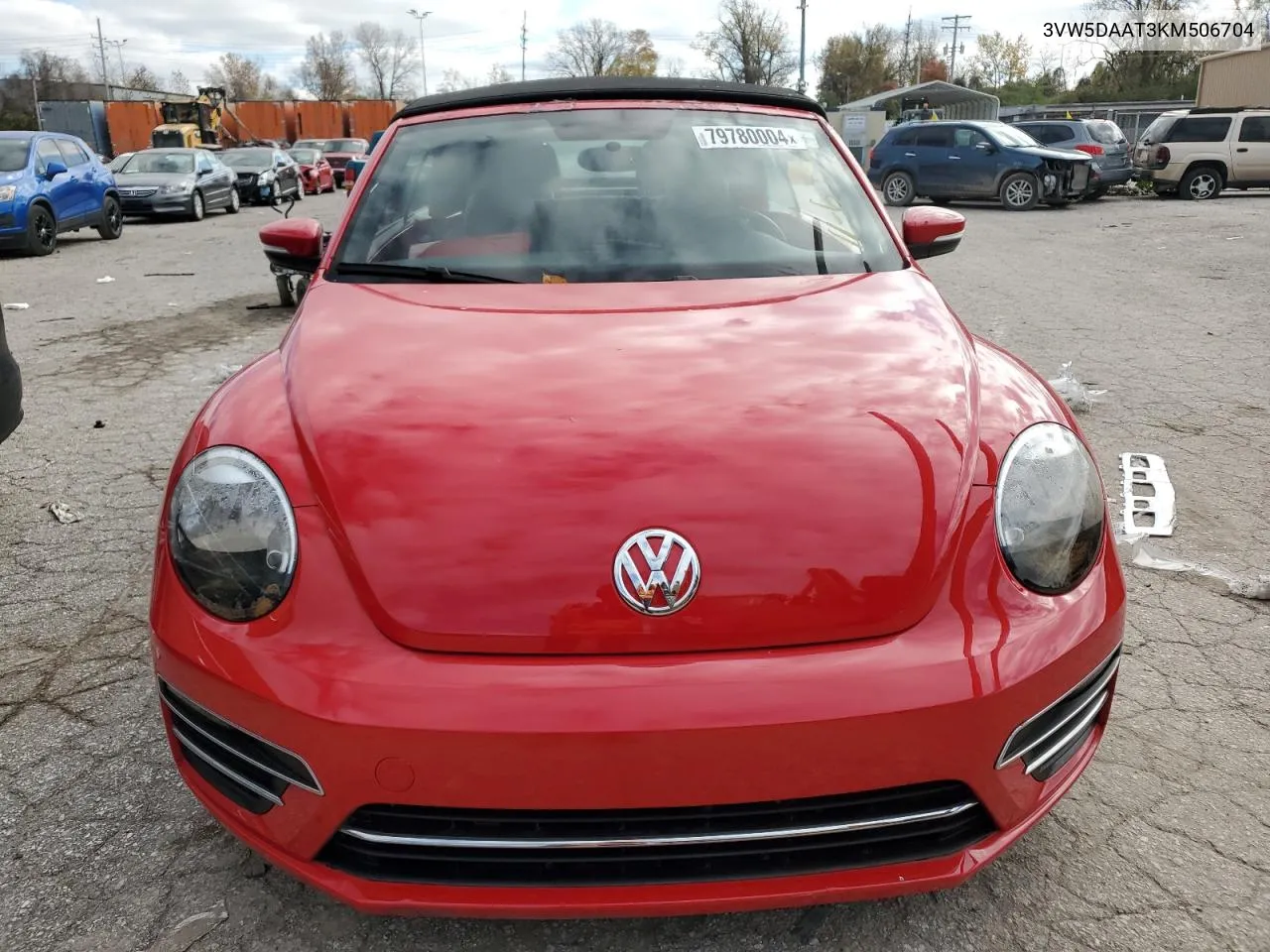 2019 Volkswagen Beetle S VIN: 3VW5DAAT3KM506704 Lot: 79780004