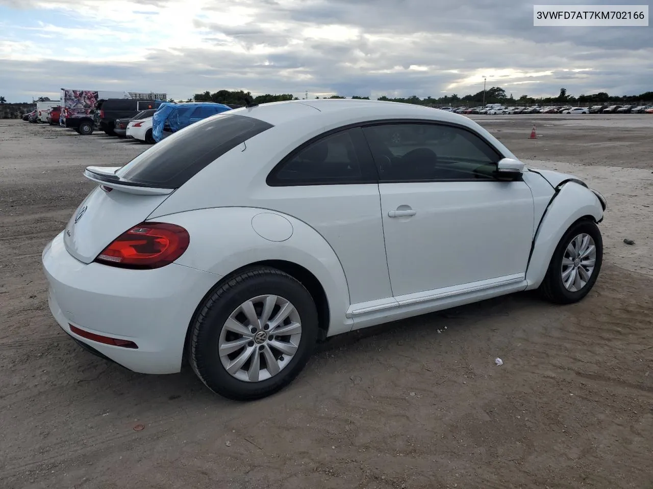 2019 Volkswagen Beetle S VIN: 3VWFD7AT7KM702166 Lot: 80186684