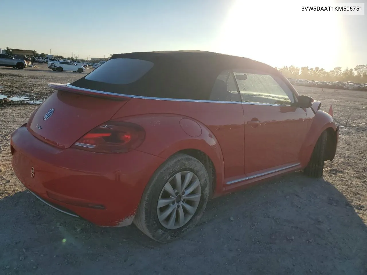 2019 Volkswagen Beetle S VIN: 3VW5DAAT1KM506751 Lot: 80567744