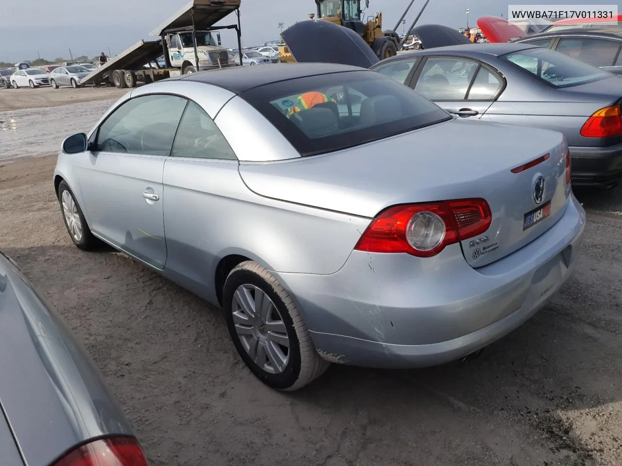 2007 Volkswagen Eos 2.0T VIN: WVWBA71F17V011331 Lot: 74381224