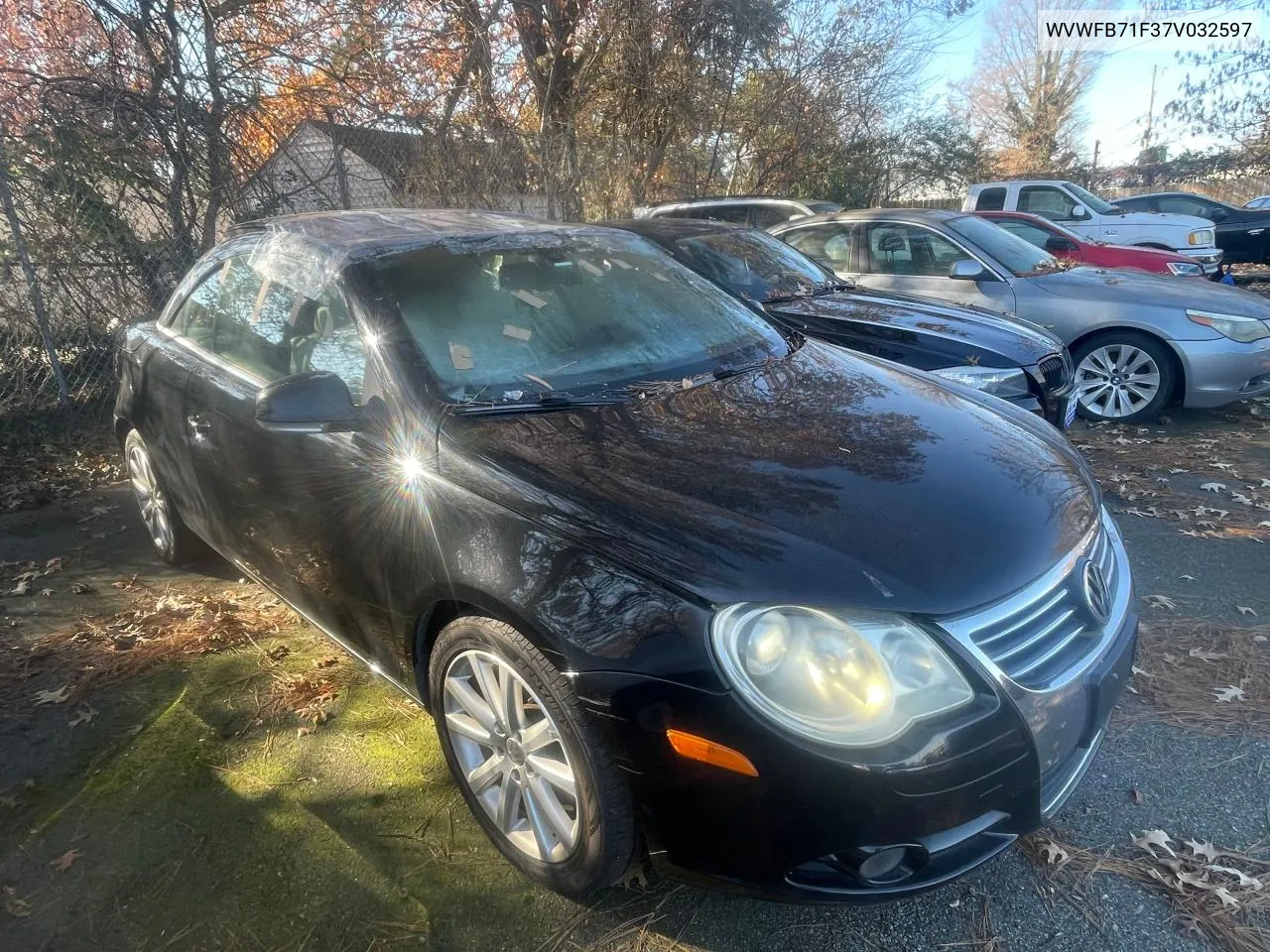 2007 Volkswagen Eos 3.2L VIN: WVWFB71F37V032597 Lot: 77915034