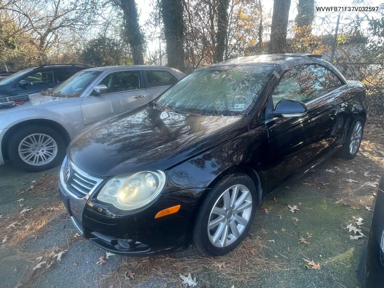 2007 Volkswagen Eos 3.2L VIN: WVWFB71F37V032597 Lot: 77915034