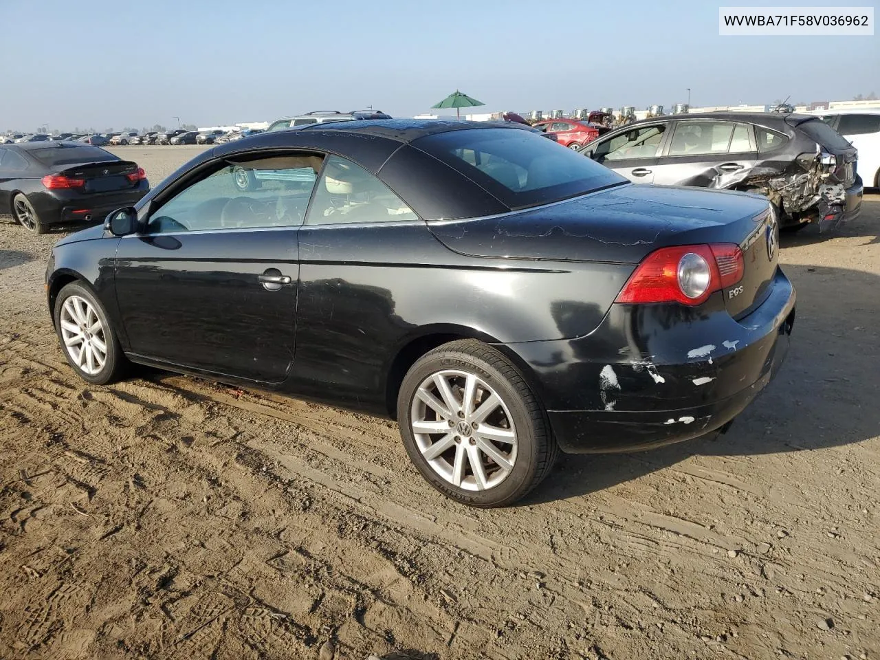 WVWBA71F58V036962 2008 Volkswagen Eos Turbo