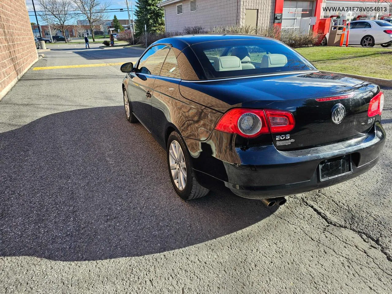 2008 Volkswagen Eos Turbo VIN: WVWAA71F78V054813 Lot: 78465264