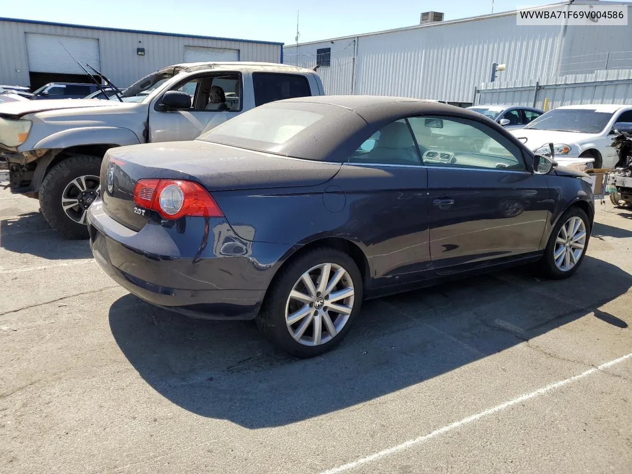 2009 Volkswagen Eos Turbo VIN: WVWBA71F69V004586 Lot: 53124364