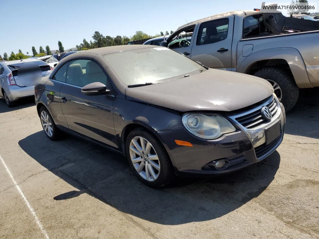 2009 Volkswagen Eos Turbo VIN: WVWBA71F69V004586 Lot: 53124364