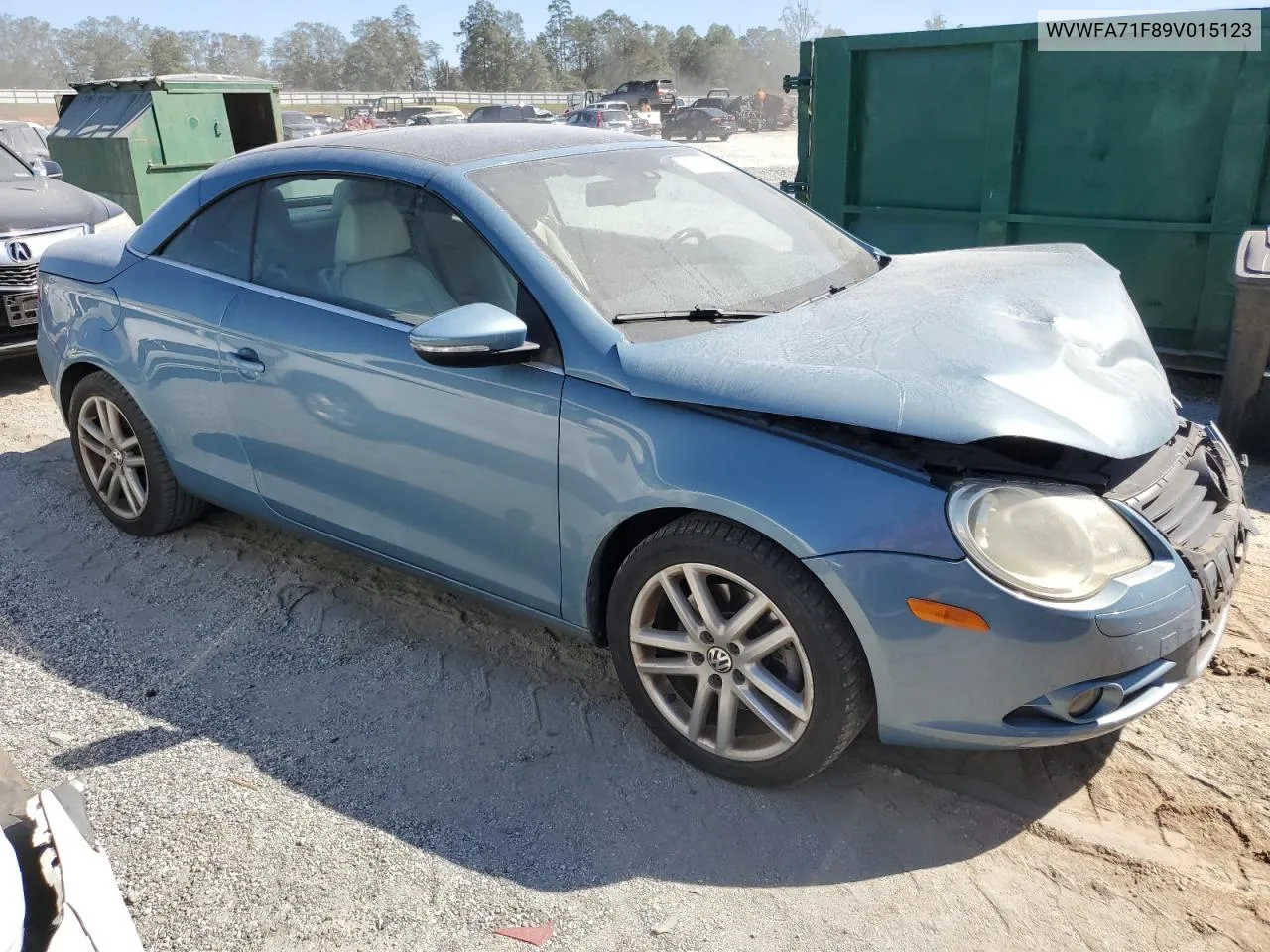 2009 Volkswagen Eos Lux VIN: WVWFA71F89V015123 Lot: 75639744