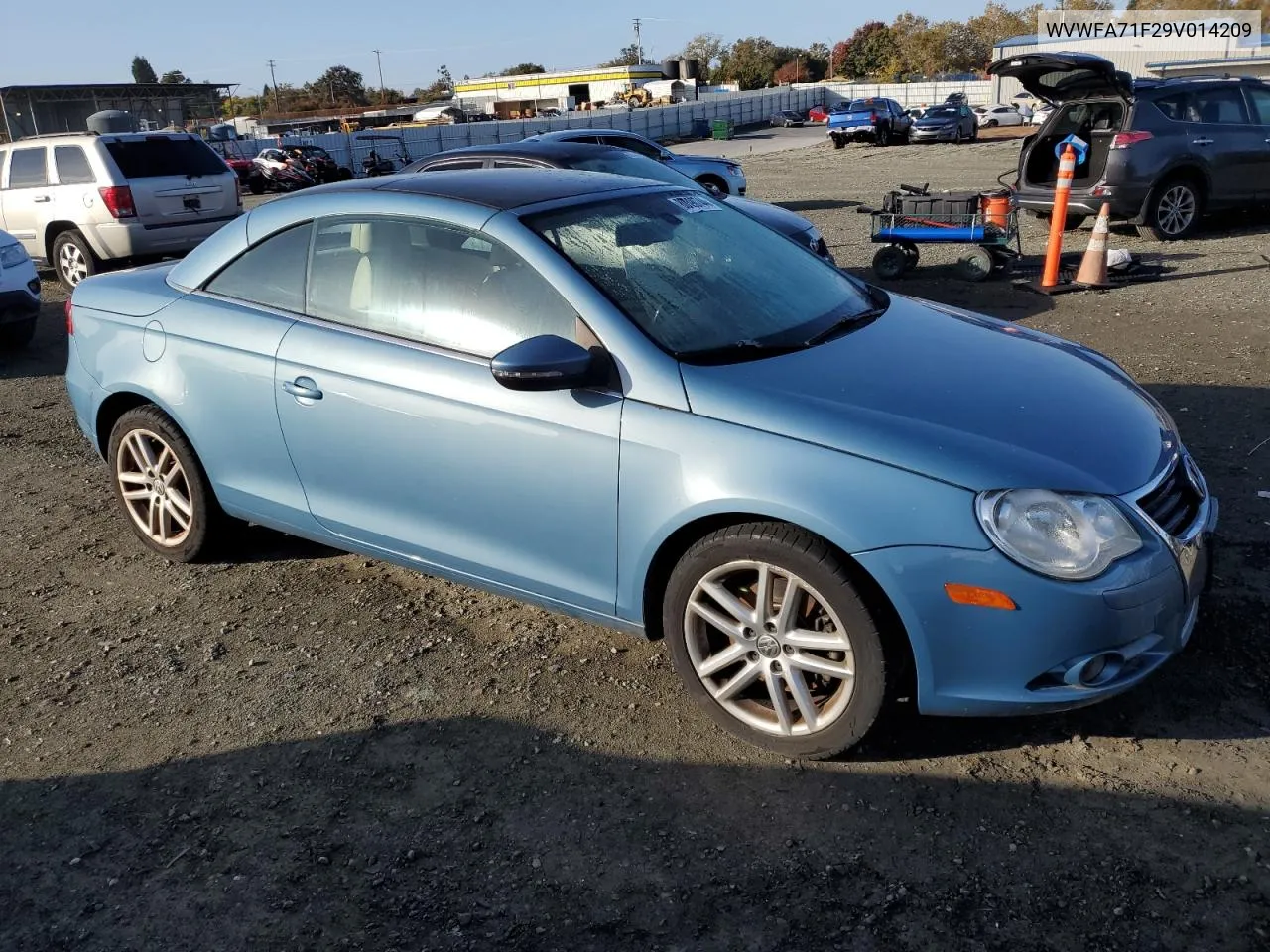 2009 Volkswagen Eos Lux VIN: WVWFA71F29V014209 Lot: 80390744