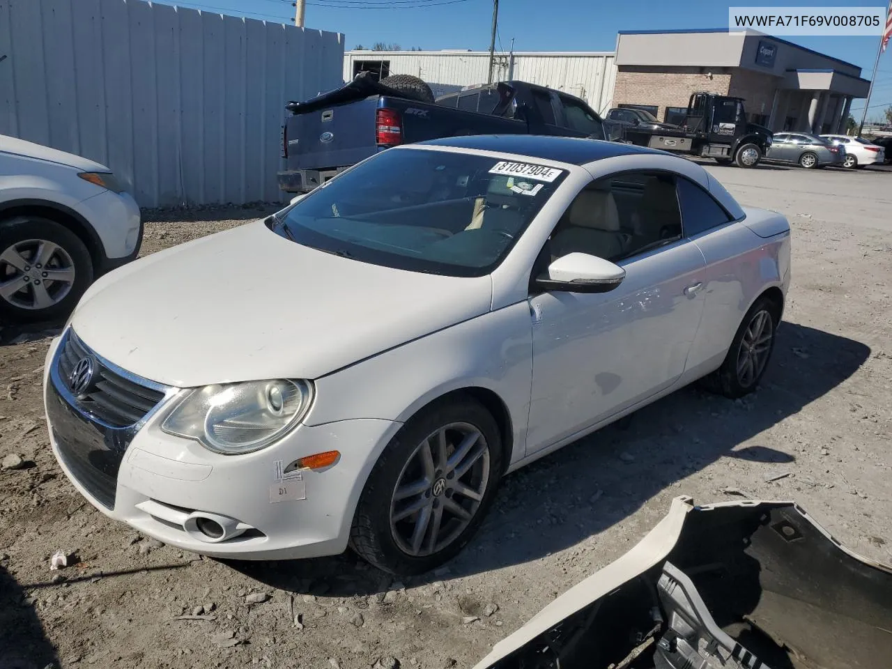 2009 Volkswagen Eos Lux VIN: WVWFA71F69V008705 Lot: 81037904