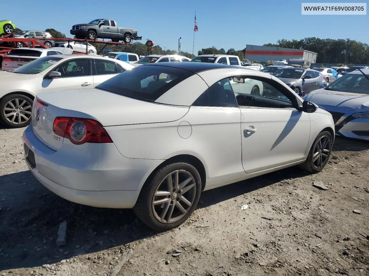 2009 Volkswagen Eos Lux VIN: WVWFA71F69V008705 Lot: 81037904