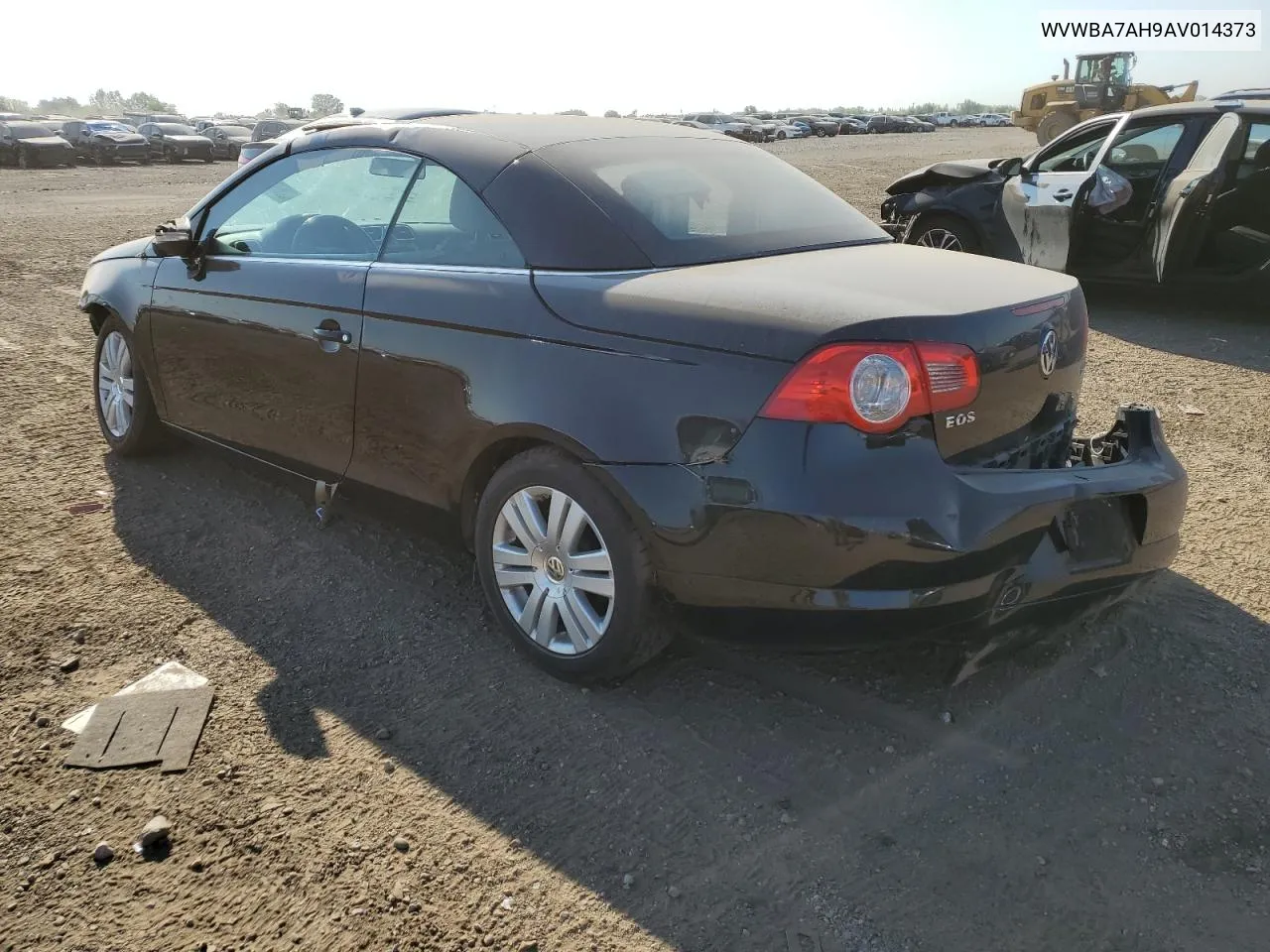 2010 Volkswagen Eos Turbo VIN: WVWBA7AH9AV014373 Lot: 72367014