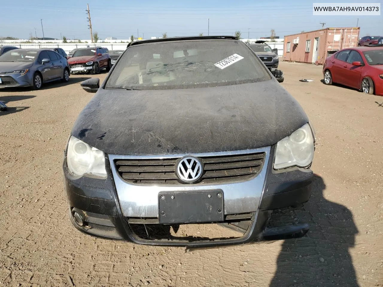 2010 Volkswagen Eos Turbo VIN: WVWBA7AH9AV014373 Lot: 72367014