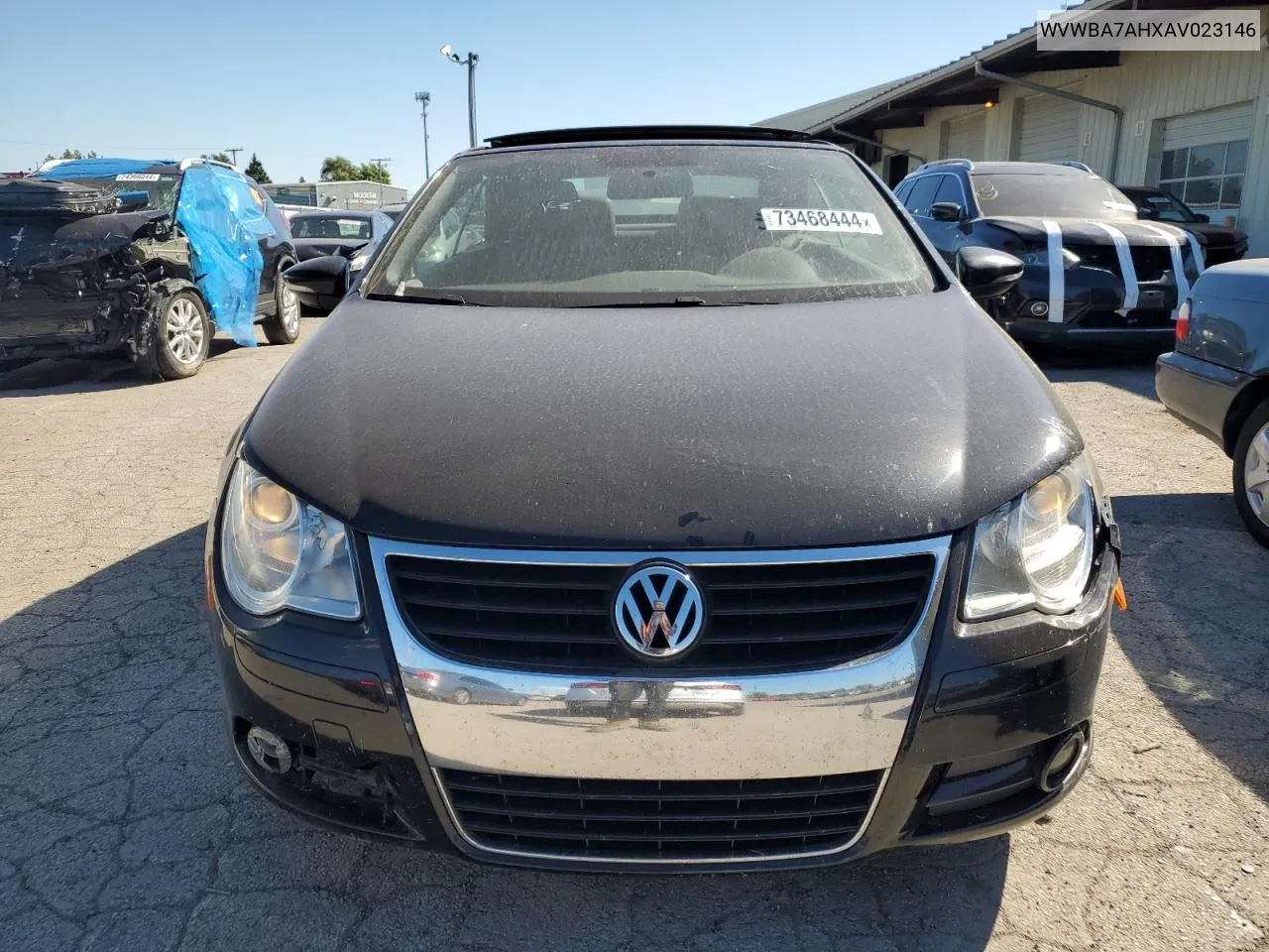 2010 Volkswagen Eos Turbo VIN: WVWBA7AHXAV023146 Lot: 73468444