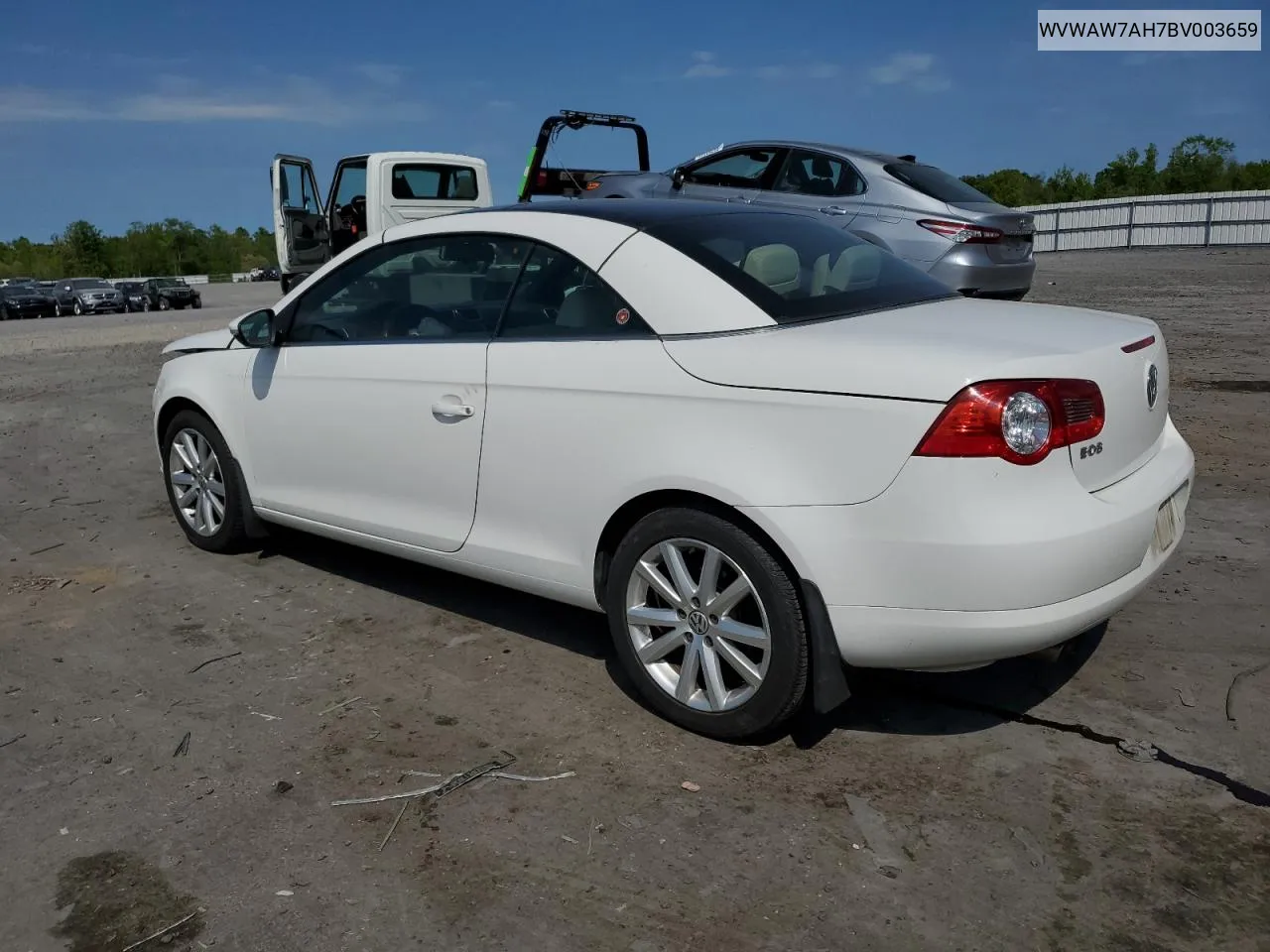 WVWAW7AH7BV003659 2011 Volkswagen Eos Komfort