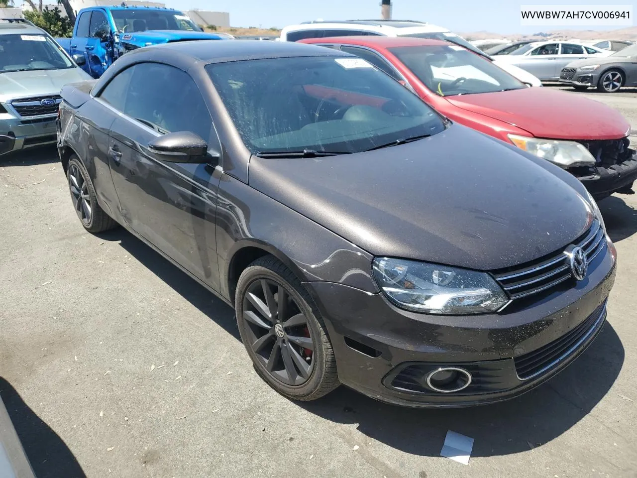 2012 Volkswagen Eos Komfort VIN: WVWBW7AH7CV006941 Lot: 61239824