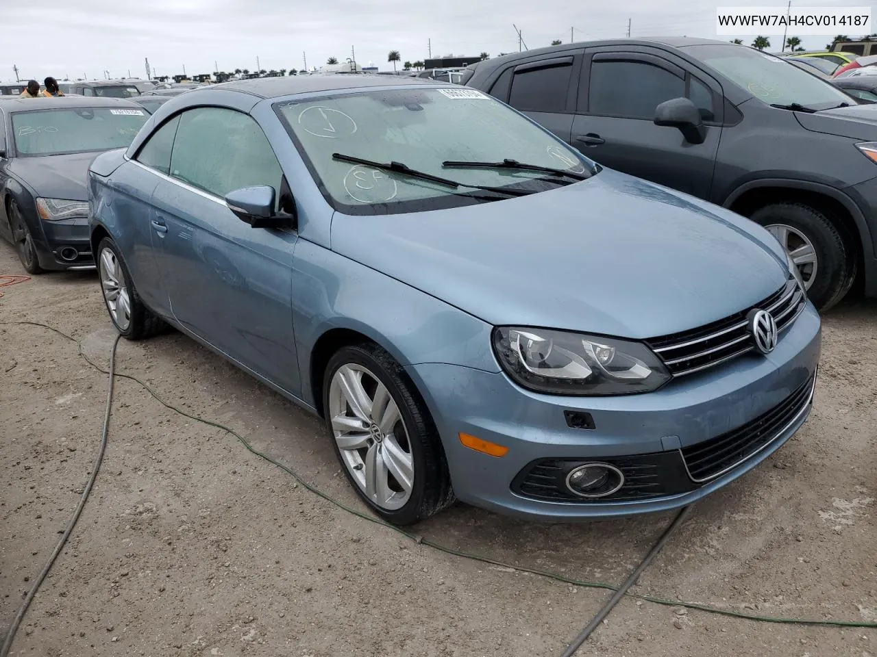 2012 Volkswagen Eos Lux VIN: WVWFW7AH4CV014187 Lot: 66673794