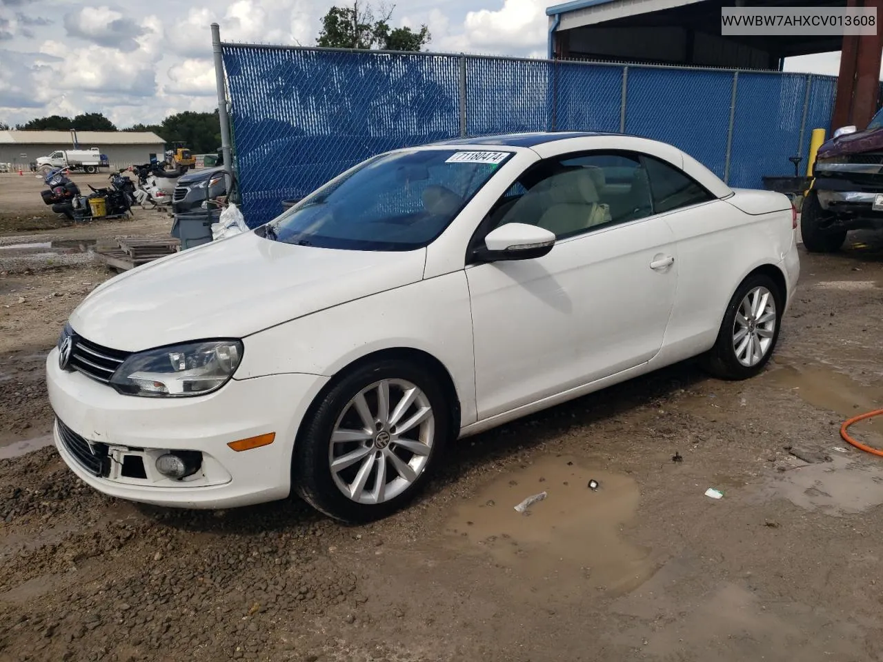 2012 Volkswagen Eos Komfort VIN: WVWBW7AHXCV013608 Lot: 71180474