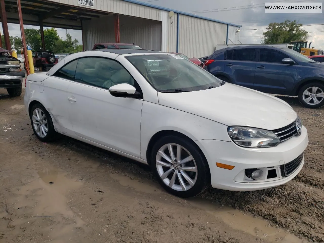 2012 Volkswagen Eos Komfort VIN: WVWBW7AHXCV013608 Lot: 71180474