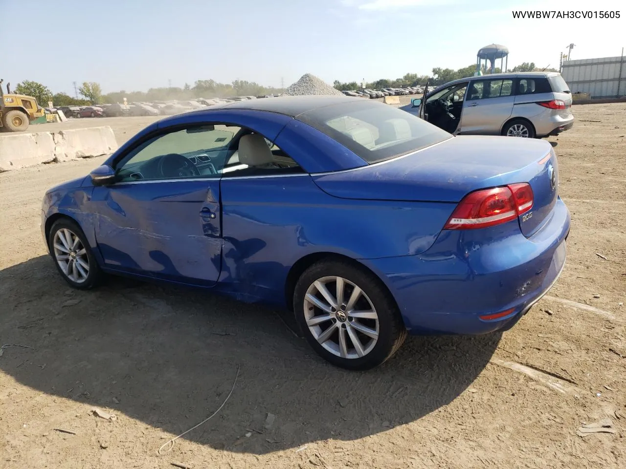 2012 Volkswagen Eos Komfort VIN: WVWBW7AH3CV015605 Lot: 72316924