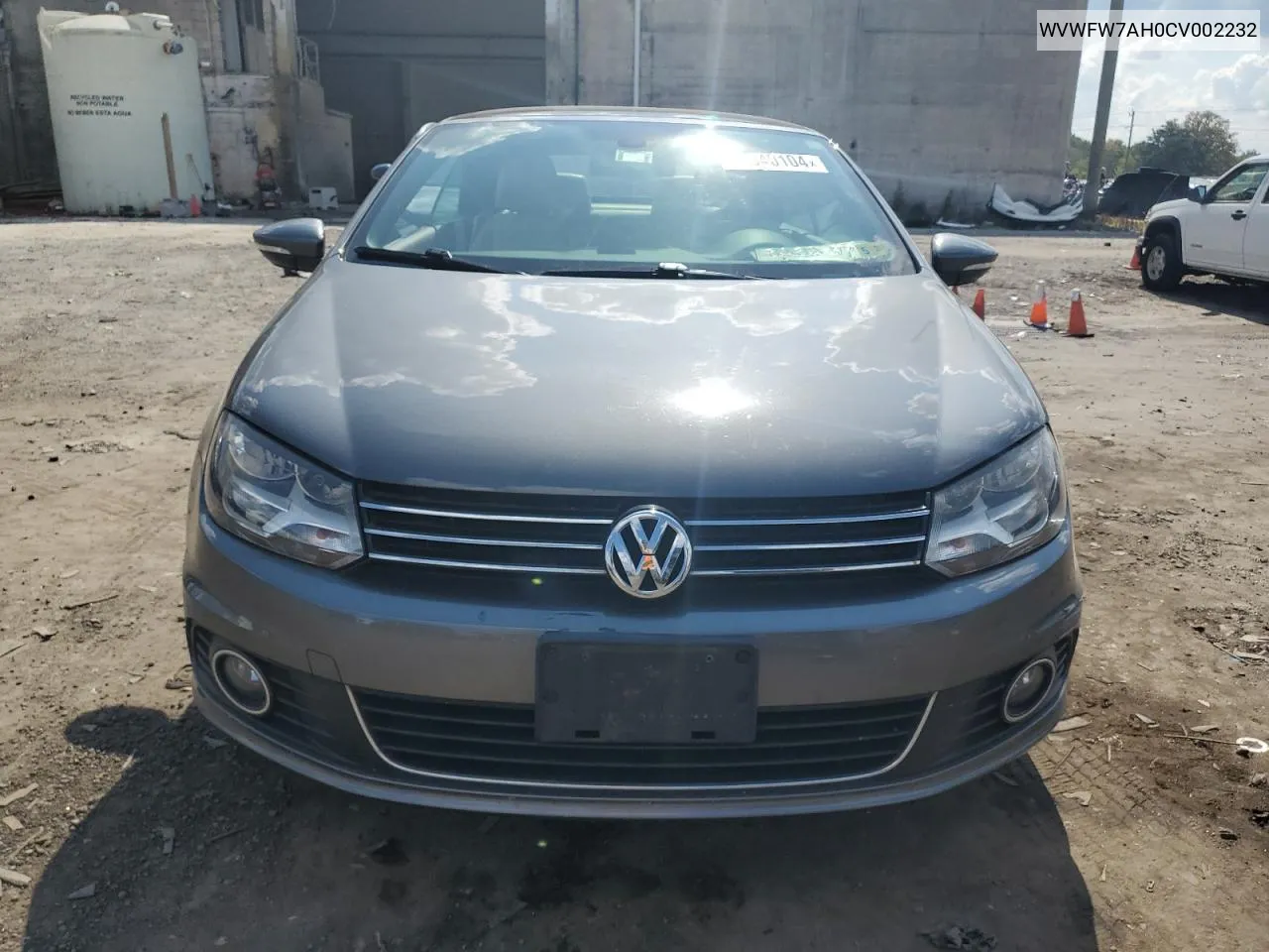 2012 Volkswagen Eos Lux VIN: WVWFW7AH0CV002232 Lot: 72340104