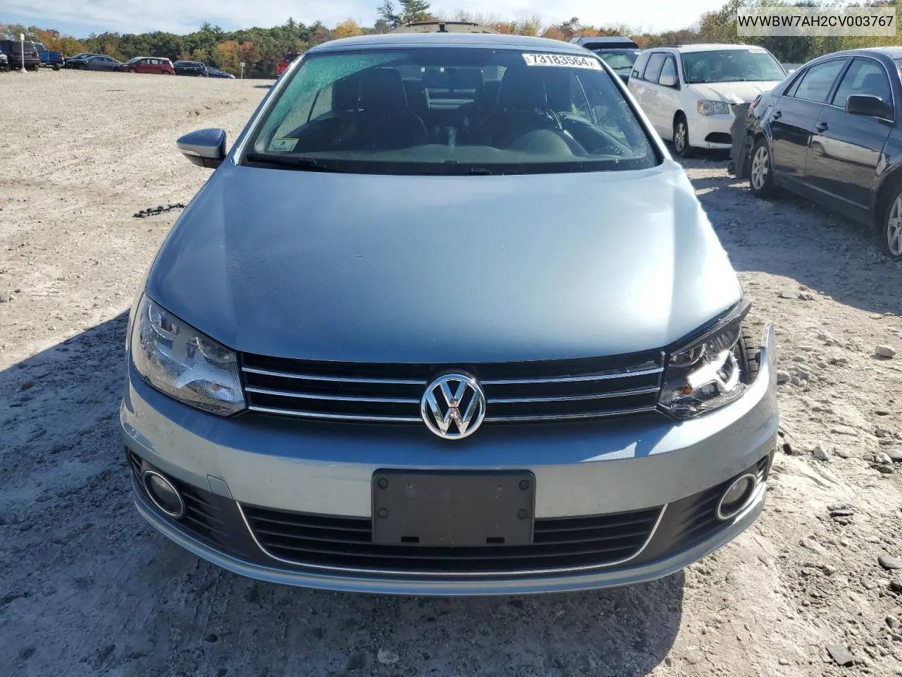 WVWBW7AH2CV003767 2012 Volkswagen Eos Komfort