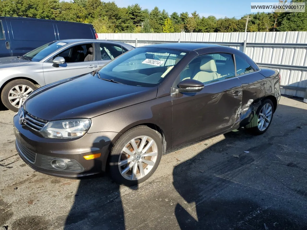 WVWBW7AHXCV000177 2012 Volkswagen Eos Komfort