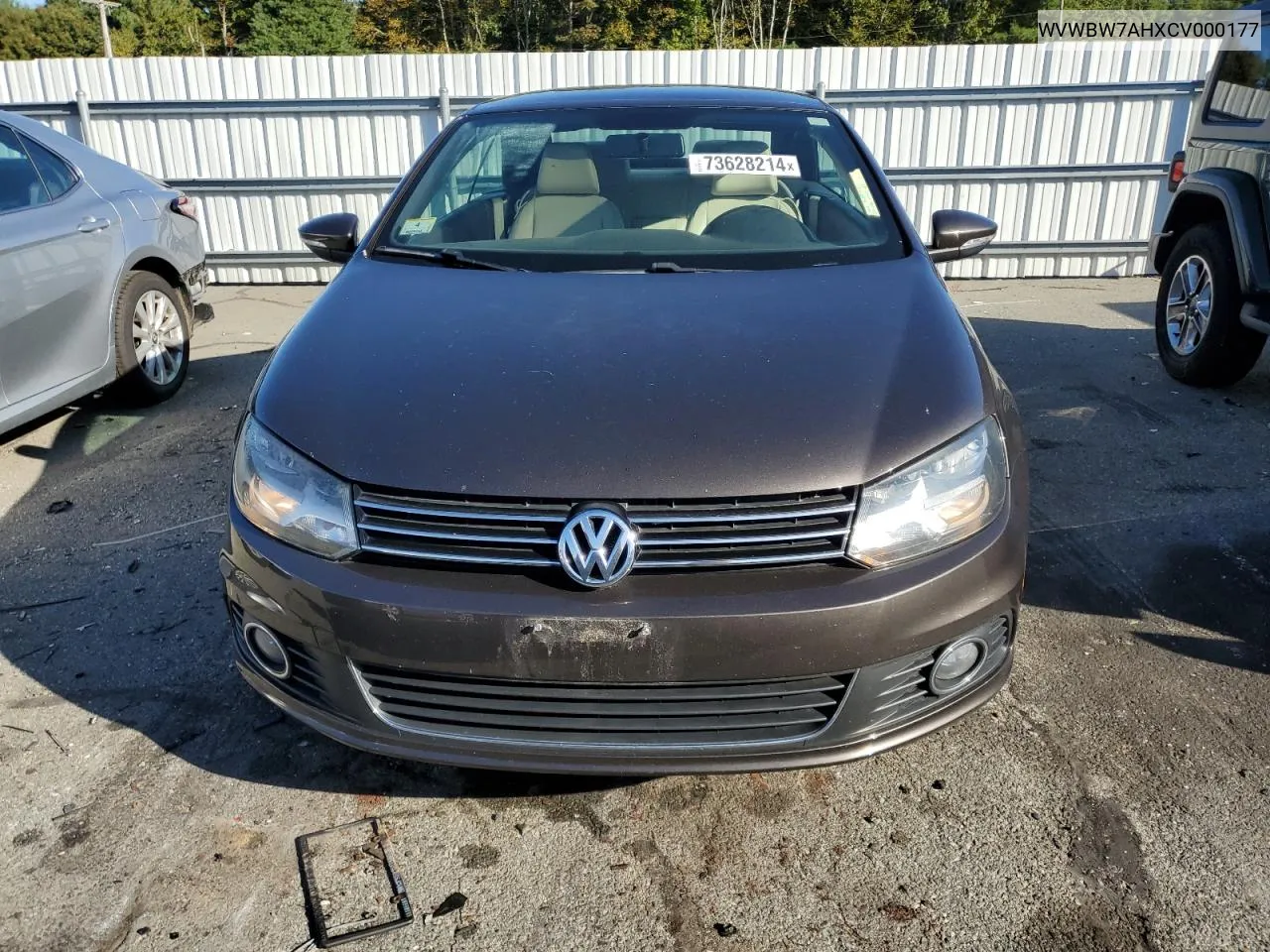 WVWBW7AHXCV000177 2012 Volkswagen Eos Komfort