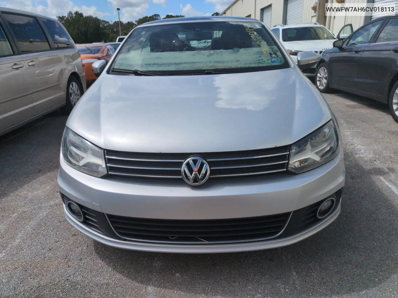 2012 Volkswagen Eos Lux VIN: WVWFW7AH6CV018113 Lot: 74212044