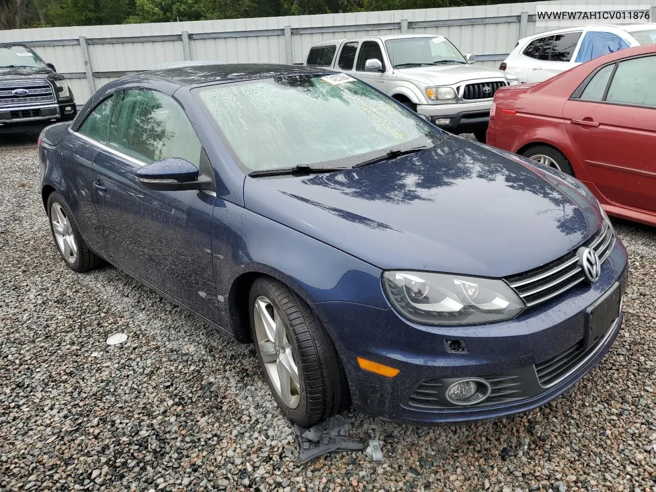 2012 Volkswagen Eos Lux VIN: WVWFW7AH1CV011876 Lot: 74253964