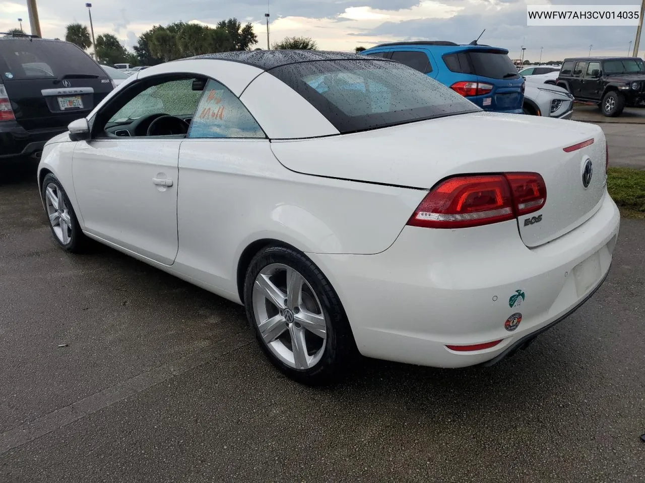 WVWFW7AH3CV014035 2012 Volkswagen Eos Lux