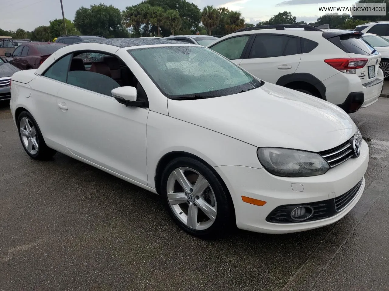 2012 Volkswagen Eos Lux VIN: WVWFW7AH3CV014035 Lot: 74364264