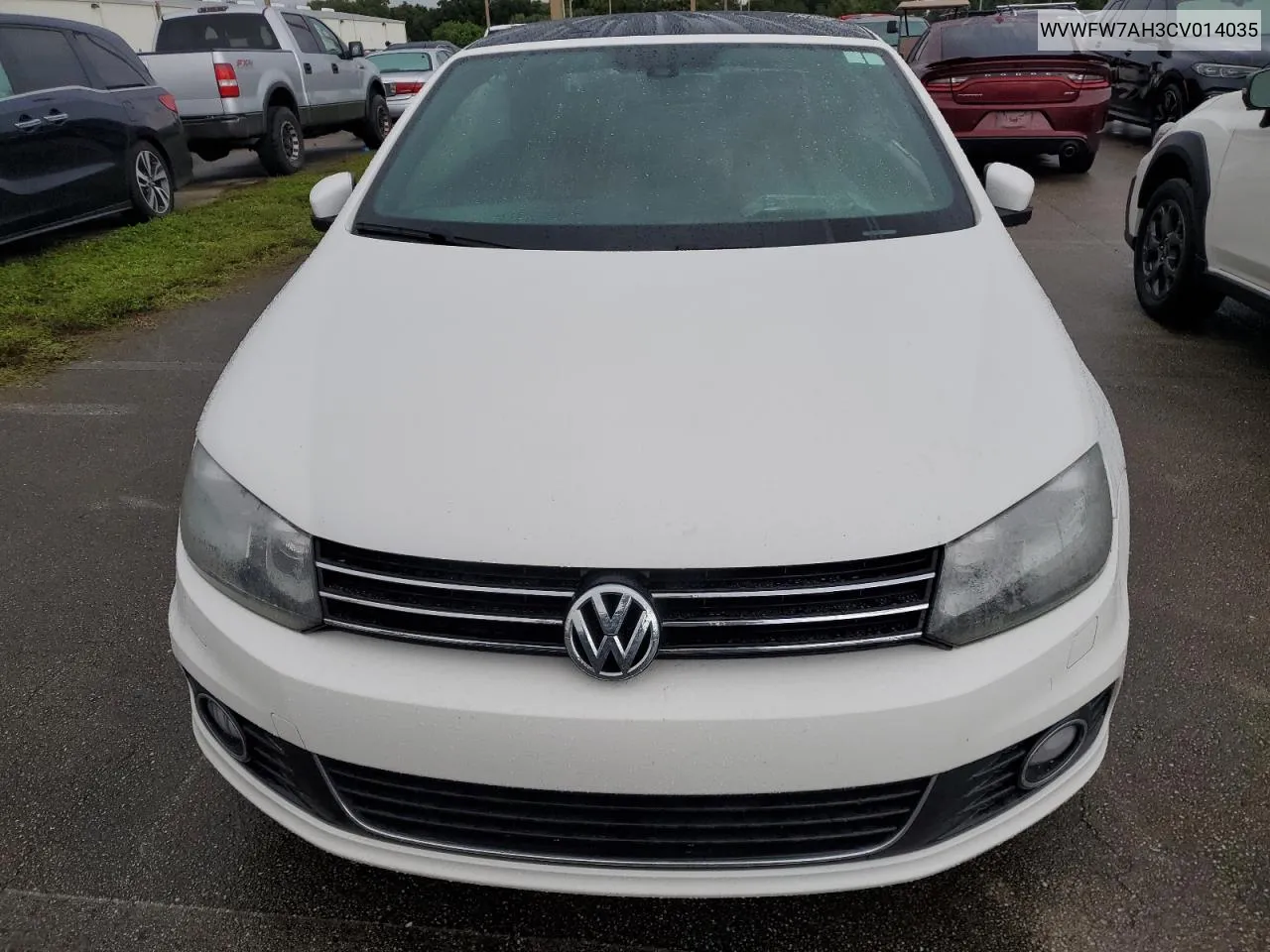 2012 Volkswagen Eos Lux VIN: WVWFW7AH3CV014035 Lot: 74364264