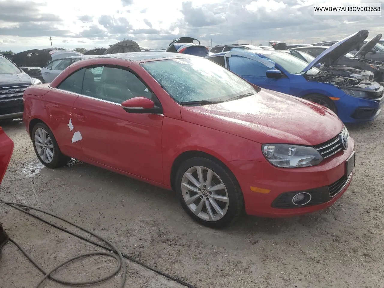 2012 Volkswagen Eos Komfort VIN: WVWBW7AH8CV003658 Lot: 74515844